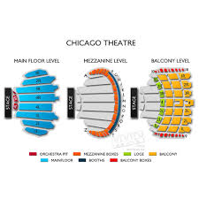 Thorough Chicago Theater Seat Chart Chicago Theater Loge