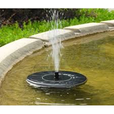 Use the drill and create as many holes in the side of the water fountain large enough to. Solar Powered Bird Bath Kit Water Fountain Pump For Pool Garden A