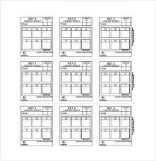 10 line sheet templates free sle