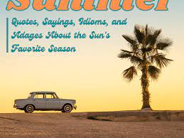 summer idioms sayings es phrases