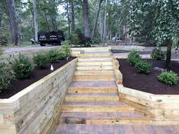Railroad Ties To Create An Outdoor Oasis