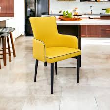 duncan carver dining chair yellow