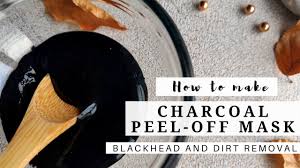 6 easy activated charcoal face masks