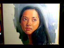 To Paint Girl S Portrait In Oil Color