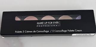 make up for ever 5 camouflage cream palette 2 asian complexions