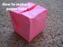 How To Make A Paper Cube 10 Steps