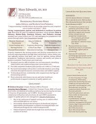 Sample New Nursing Graduate Resume