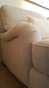 english roll arm sofa belgian linen