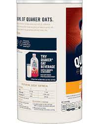 oats old fashioned quaker oats