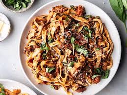 liatelle puy lentil ragu cupful of