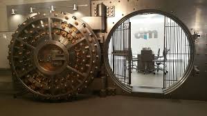 opened safety vault business bank