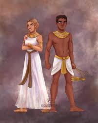 Cassandra 🩰 on X: Here's the Kane Siblings in their ancient Egyptian garb  from 