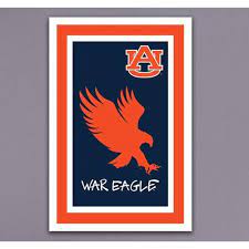 Aub Auburn War Eagle Garden Flag
