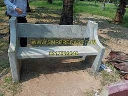 Granite Garden Bench