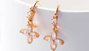 It is made of golden plated alloy with light weight, approximate size is 2.8 * 1.4 (l * w). 22 Gold Earrings Designs For Teenage Girl A Fashion Blog