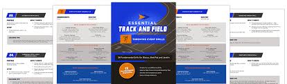 track and field throwing event drills