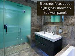 High Gloss Shower And Tub Wall Panels