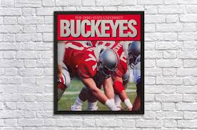 1986 ohio state buckeyes football art
