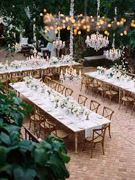 french bistro chairs outdoor wedding