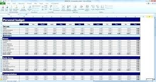 Small Business Budget Template Personal Finance Spreadsheet