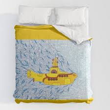 my yellow submarine comforter by cris