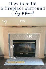Build A Fireplace Diy Fireplace