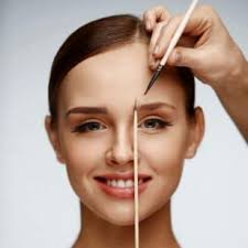 makeup for face shape correction the