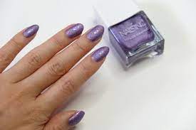 nails inc holographic holler graphic