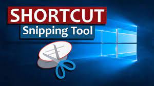 windows 10 snipping tool shortcut you