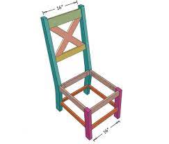 how to build a diy farmhouse chair