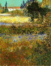 Flowering Garden 1888 Vincent Van