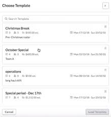Staff Rosters Imagine Scheduling Templates For Your