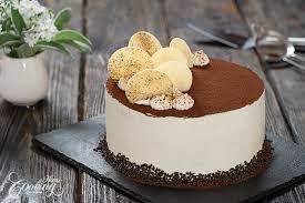 Tiramisu Birthday Cake gambar png