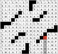 Rex Parker Does The Nyt Crossword Puzzle Device For Mass