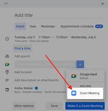 how to add zoom to google calendar in 3