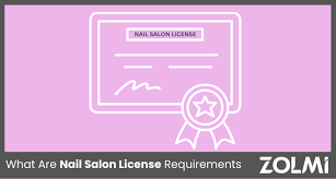 nail salon license requirements