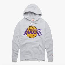 Get the best deals on laker hoodie and save up to 70% off at poshmark now! Los Angeles Lakers Hoodie Men S La Lakers Sweatshirt Homage