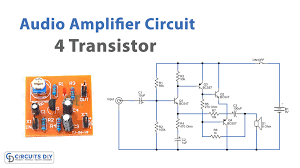 4 transistor audio lifier circuit