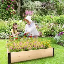 4x4 Raised Garden Bed Kit Elevated