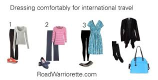what to wear for international flights