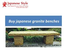 Japanese Garden Benches For Sale By Japanesesstyle Issuu