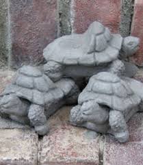 Concrete Turtle Pot Feet