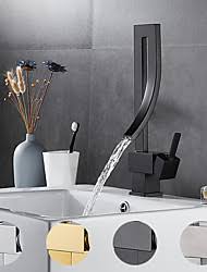 One of the classy bathroom faucets introduced by bwe. Black Waterfall Bathroom Faucet Lightinthebox Com