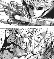 A while ago a member of the page there are 350+ webcomic pages from the last manga chapter (manga chapter 135/webcomic chapter 70) to the conclusion of saitama vs garou. Garou Vs Genos One Punch Man Wiki Fandom