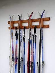 crosscountry skis ski rack ski