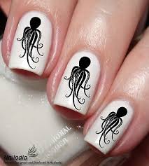 octopus nail art decal sticker