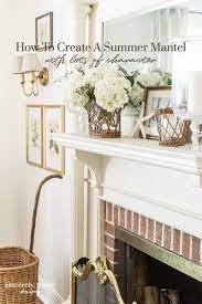 summer mantel with character