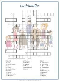 Select a crossword below to start playing. Pin On French Worksheets