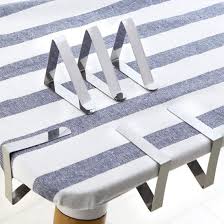 Tablecloth Clips Metal Table Skirt Clip