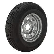 205 x 15 trailer tires. Trail America 205 75 X 15 Bias Trailer Tire 5 Lug Spoke Galvanized Rim Overton S